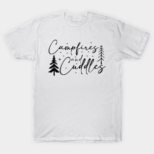 Campfires And Cuddles, Camping lover T-Shirt